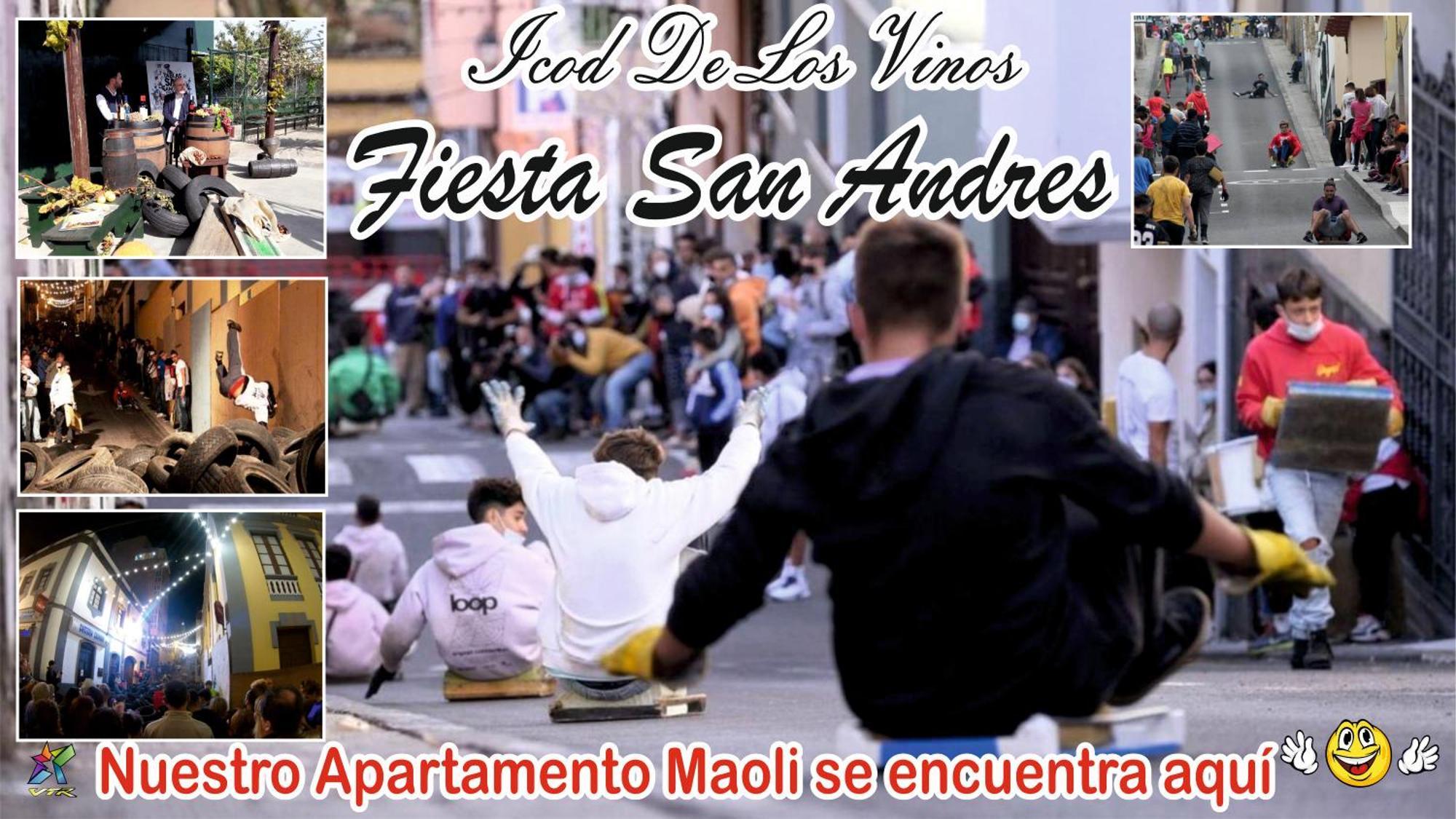 Apartamento Maoli B Apartment อิคอดเดลอสวินอส ภายนอก รูปภาพ